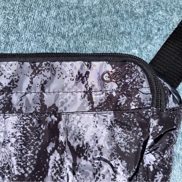 Belt Bag by CALIA in Black and Gray Snake Print - Picture 3 of 6